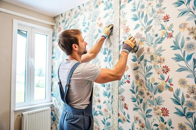 New Wallpaper with Installation