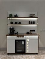 Coffee Corner Units in Qatar | Modern Home Coffee Bar - Image 6