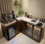 Coffee Corner Units in Qatar | Modern Home Coffee Bar