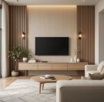 Modern TV Cabinet & Media Wall Unit in Qatar - Image 4